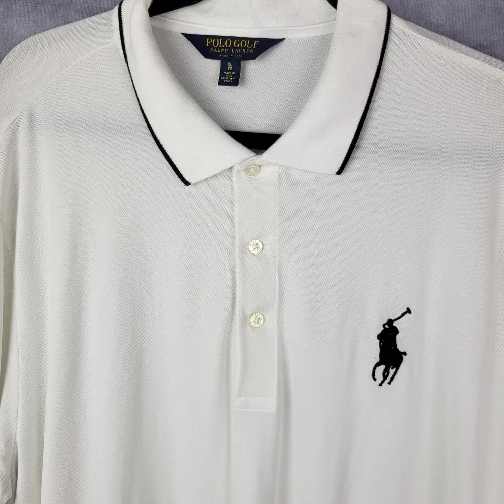 Polo Golf Ralph Lauren Men's Classic Fit Soft Polo‎ XL White